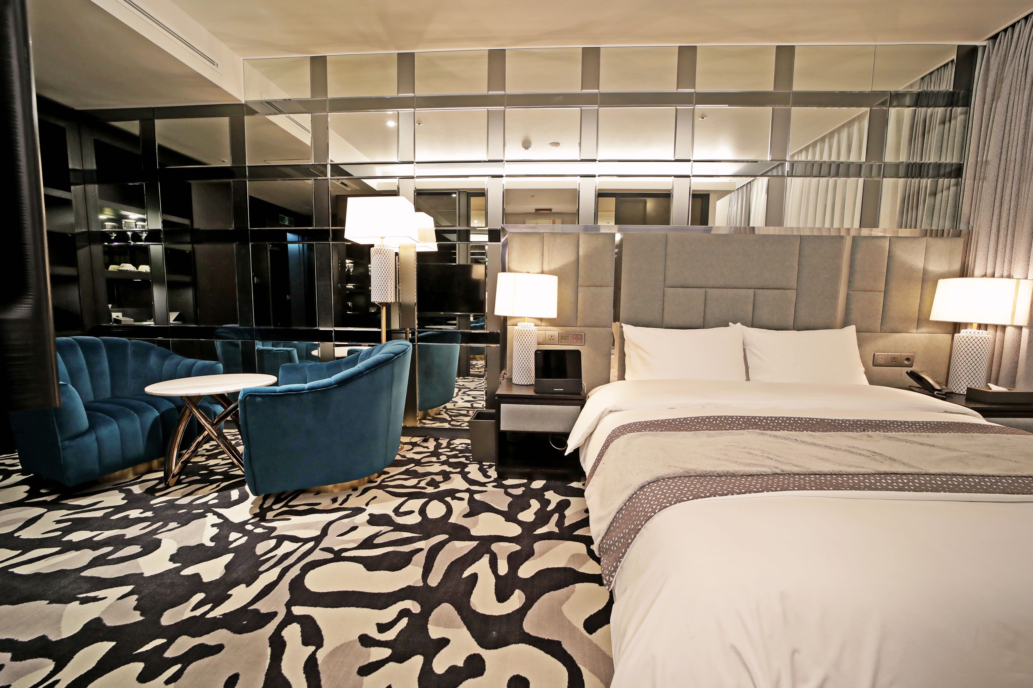 signature tartan city | in-room safe, blackout curtains, soundproofing, iron/ironing board