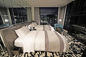 Signature Twin Room | In-room safe, blackout curtains, soundproofing, iron/ironing board - Best Louis Hamilton Hotel Gwang-An (Busan)