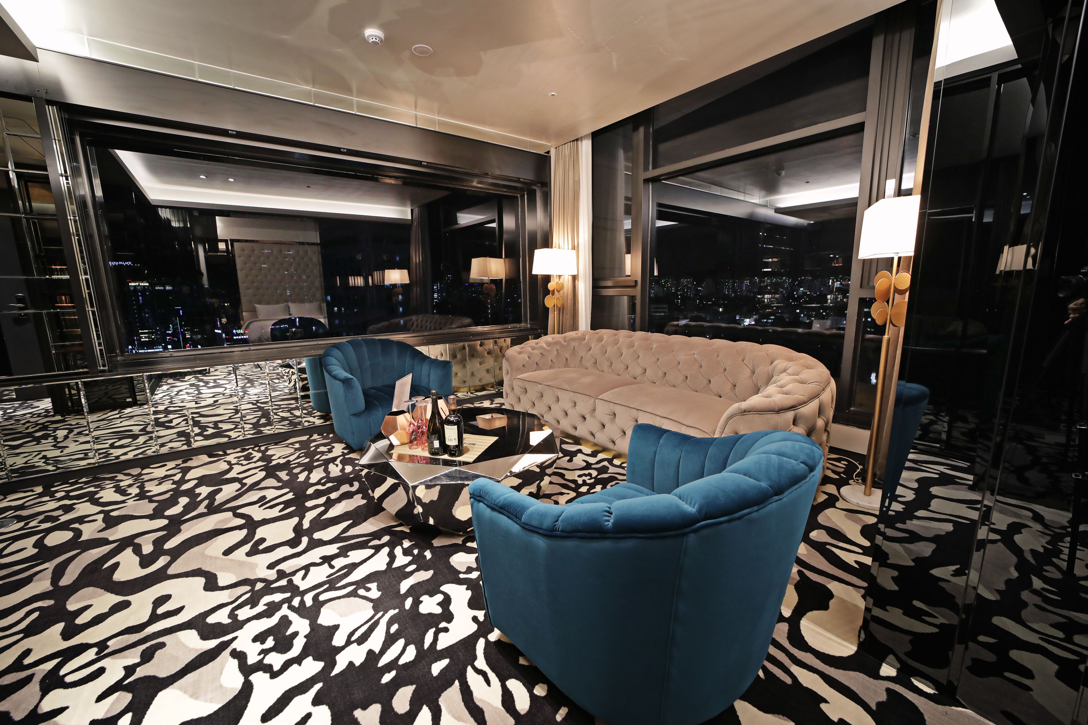 illionaire dok2 suite | in-room safe, blackout curtains, soundproofing, iron/ironing board