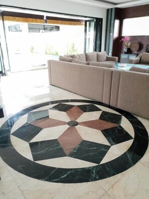 Family Villa, 4 Bedrooms | Living area | LCD TV
