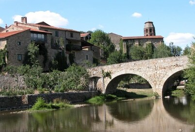 4* located in small village in Auvergne in the middle of the country