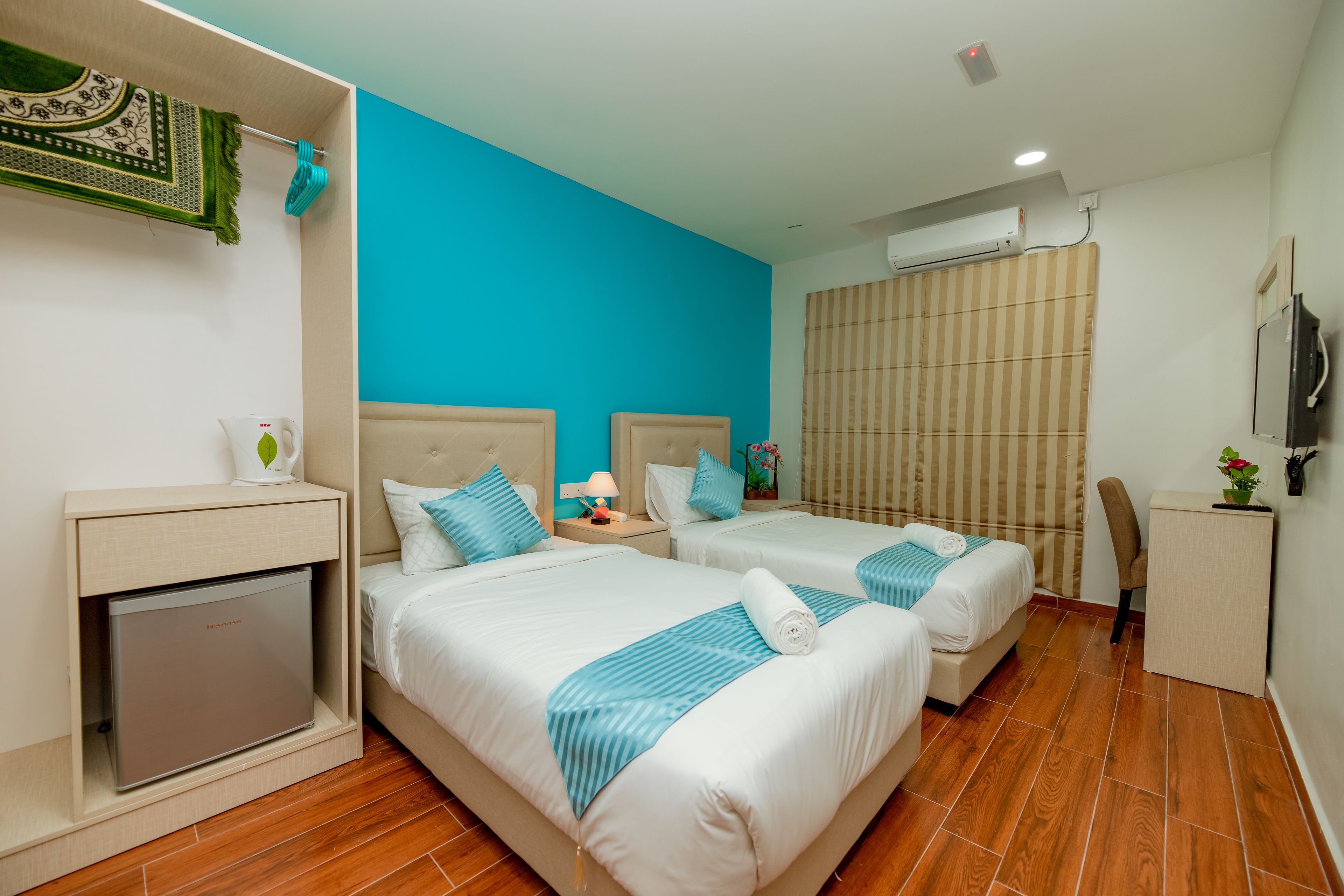 ห้องดีลักซ์ทวิน | เตารีด/โต๊ะรีดผ้า, Wi-Fi ฟรี