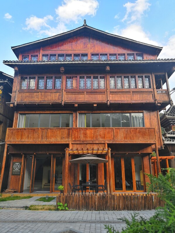 Fassade der Unterkunft