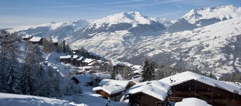 Cosy apartment 6/8 ***** in CHALET - Superb VIEW and SWIMMING POOL - 200 M FROM THE SLOPES