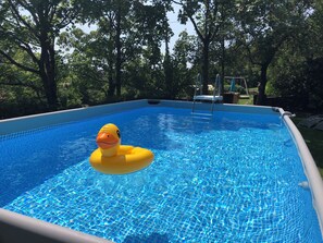 Outdoor pool - Gite Rose Very Much Charming (Charmes-sur-l'Herbasse)