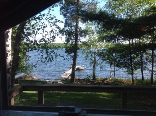 Quiet, Cozy Lake Cottage North of Merrifield, Great Getaway!