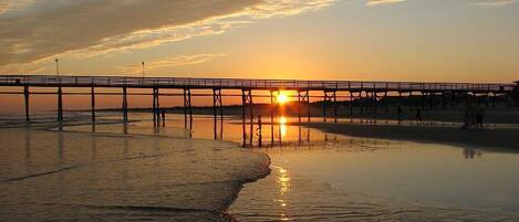 In Strandnähe, Liegestühle