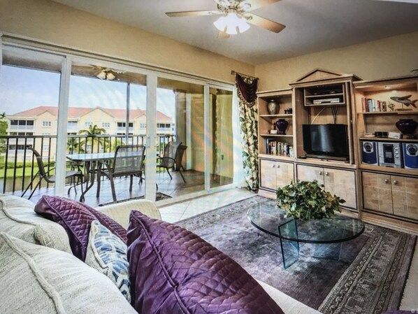 Smart TV, DVD player, stereo