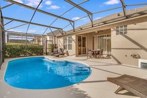 Una piscina climatizada