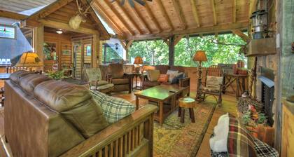 Kaunis ja yksinäinen mökki vuokra lähellä Ocoee-jokea