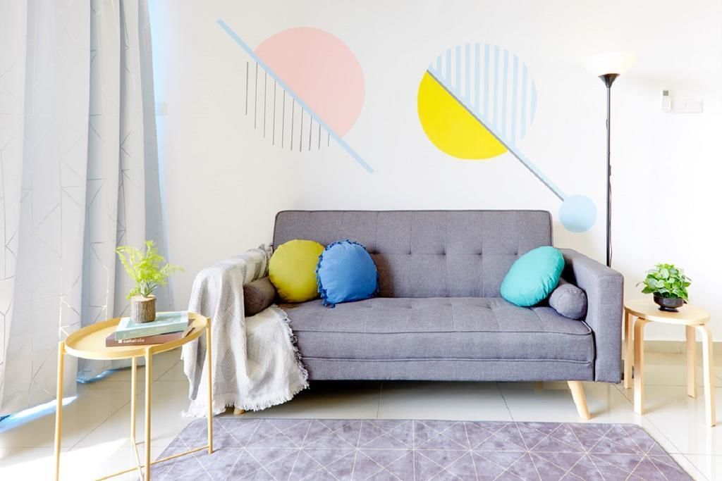 Apartamento, 1 habitación | Sala de estar | Una televisión de pantalla plana