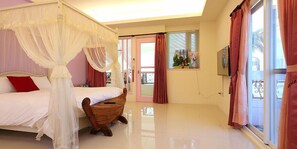 Standard Double Room (Princess) | Desk, blackout curtains, free WiFi, bed sheets - Taroko Bay B&B (Xincheng)