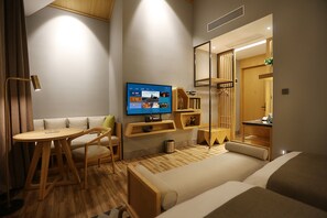 Màn/rèm cản sáng, truy cập Internet không dây miễn phí, bộ trải giường 