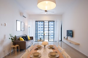 公寓, 1 間臥室 | 起居區 | 平面電視