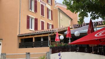 Façade de lâhĂ©bergement