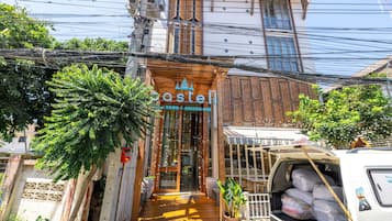 Entrada de la propiedad