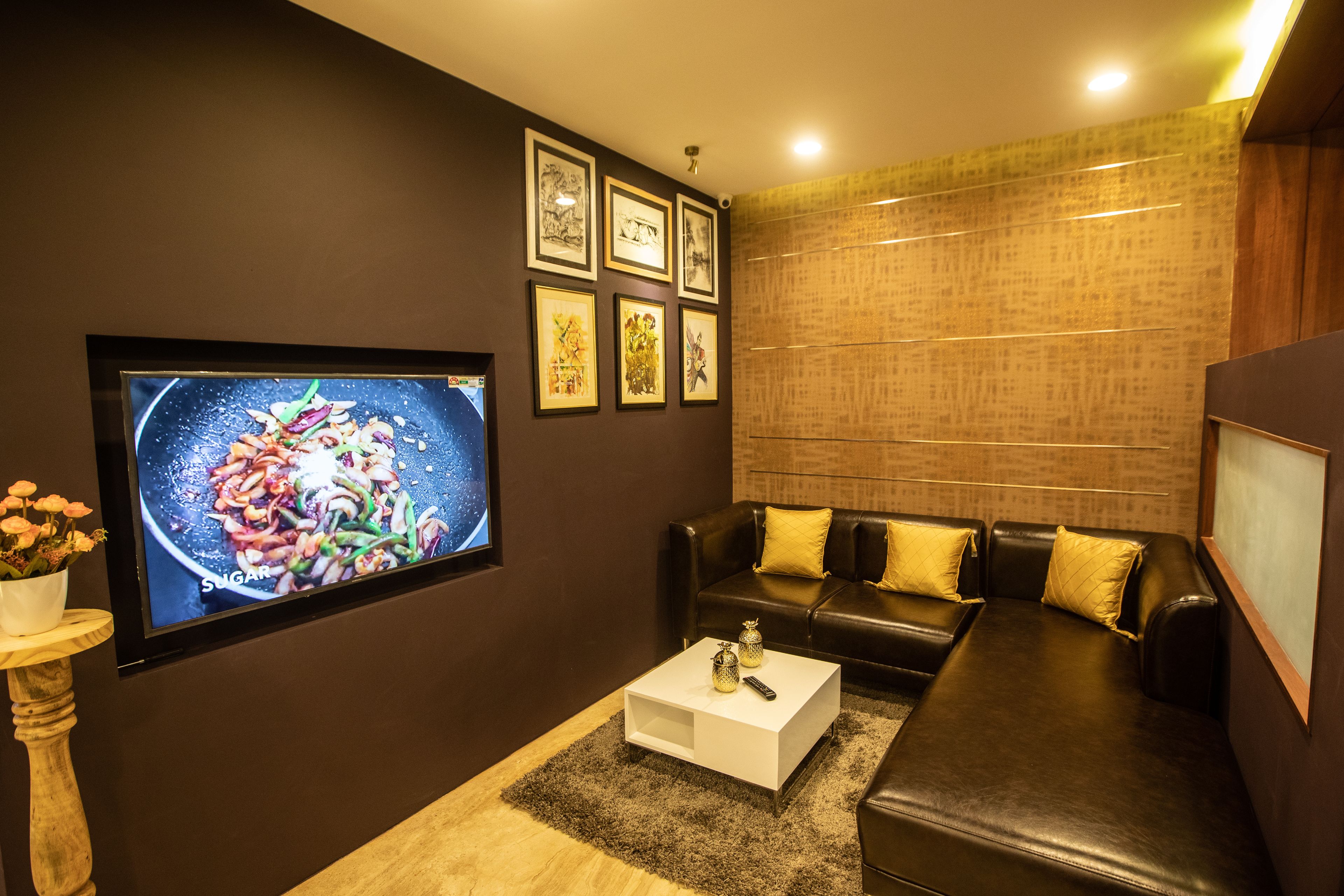 Sala de estar en el lobby