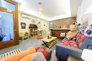 Zona de estar del vestíbulo