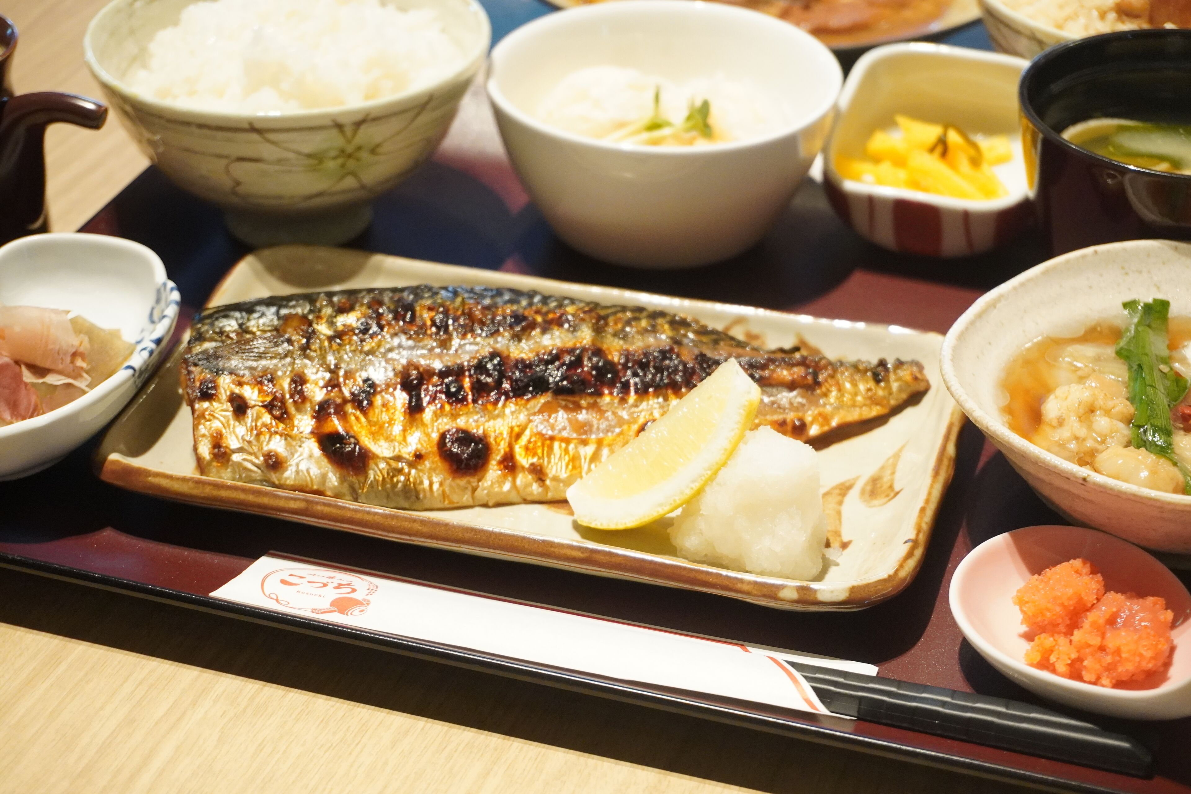 daily full breakfast (jpy 1300 per person)