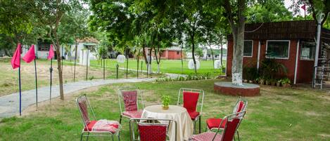 Opções para refeição ao ar livre