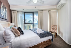 Appartement Deluxe, 2 chambres | 2 chambres, coffre-fort pour ordinateur portable