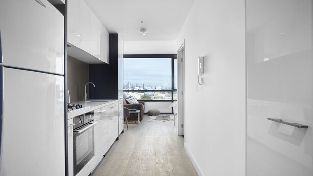 Deluxe Apartment, 1 Bedroom | Private kitchen | Fridge, microwave, oven, stovetop - Chic Apartment in the Best Pocket of Brunswick (Brunswick)
