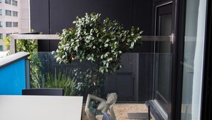 Deluxe Apartment, 1 Bedroom | Terrace/patio - City Pad with Balcony and Laundry (Adelaide)