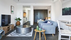 Deluxe-Haus, 2 Schlafzimmer | Wohnzimmer