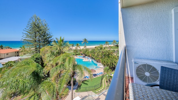 Superior Apartment, 2 Bedrooms | View from room - Beachfront Haven with Pool and Parking (Palm Beach)