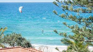 View from property - Beachfront Haven with Pool and Parking (Palm Beach)