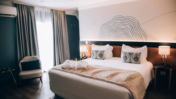 Phòng Suite Premium, 1 giường cỡ king, không hút thuốc | Bộ đồ giường cao cấp, minibar, két bảo mật tại phòng