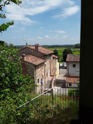 Residenza Comfort, vista giardino | Vista dalla camera