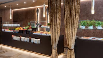 Daily buffet breakfast (EUR 12 per person)