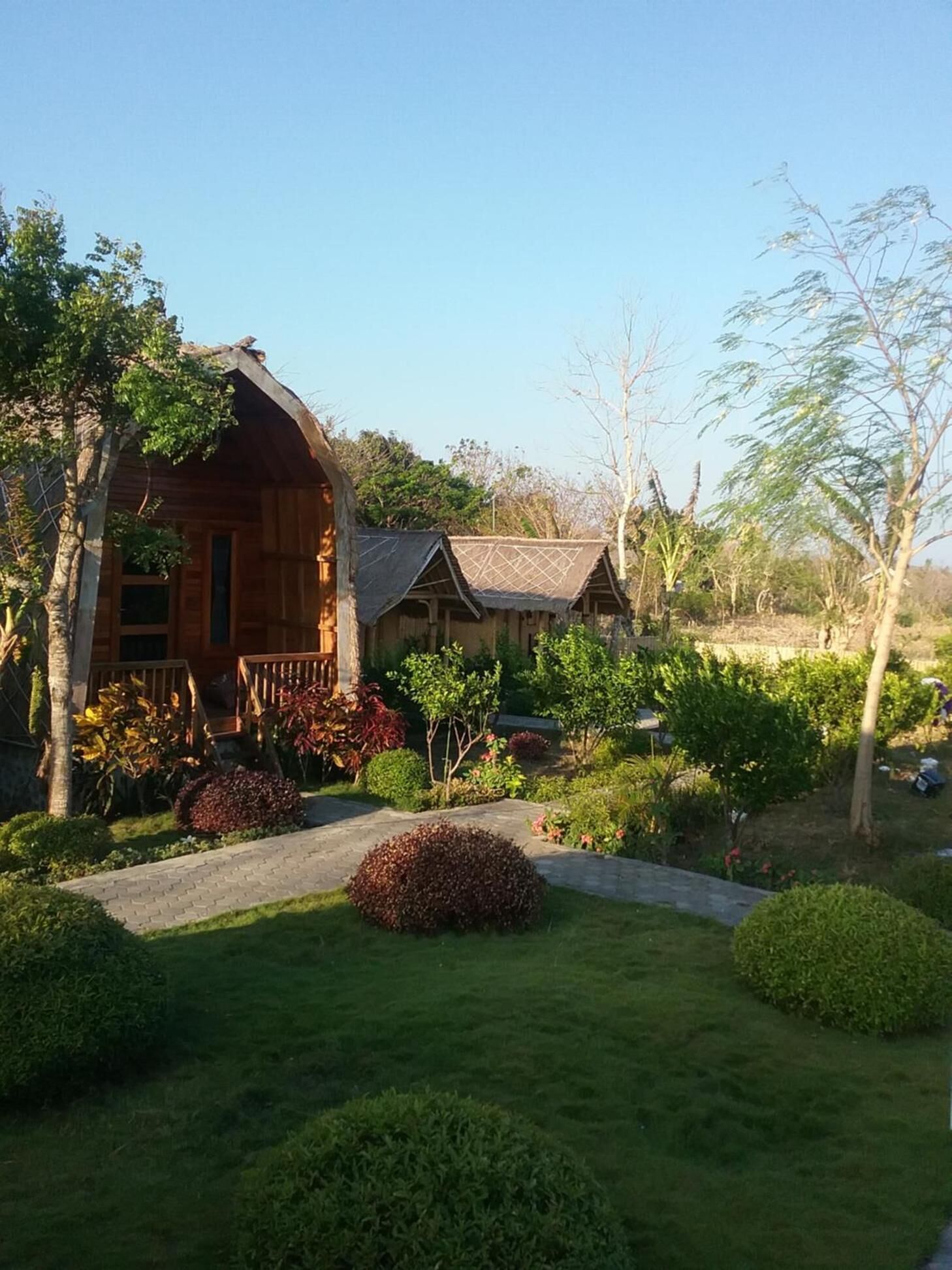 숙박 시설 구내