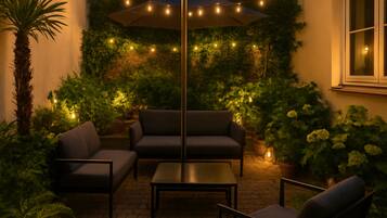 3 Zimmer Wohnung ( 2 Schlafzimmer, 1 Wohnzimmer) | Terrasse/Patio