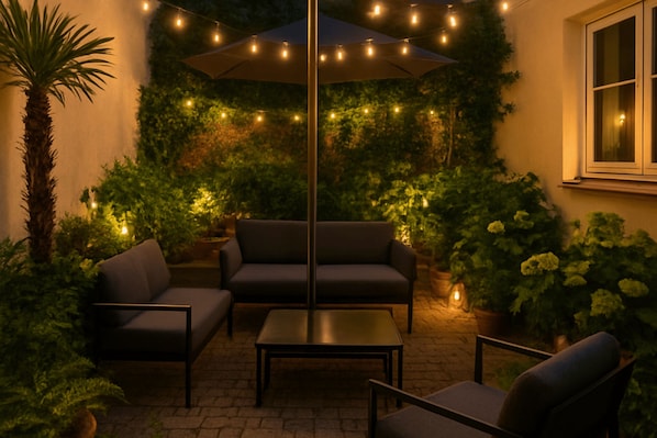 3 room apartment (2 sleeping rooms, 1 living room) | Terrace/patio