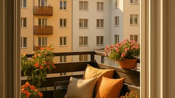 Apartment, 2 Bedrooms | Living room | Flat-screen TV