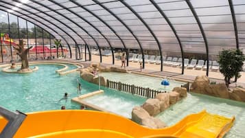 Indoor pool, seasonal outdoor pool