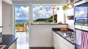 Coffee/tea maker, stovetop, dishwasher, cookware/dishes/utensils - Villa Adamas (St. Barthelemy)