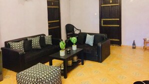 Sala de estar en el lobby