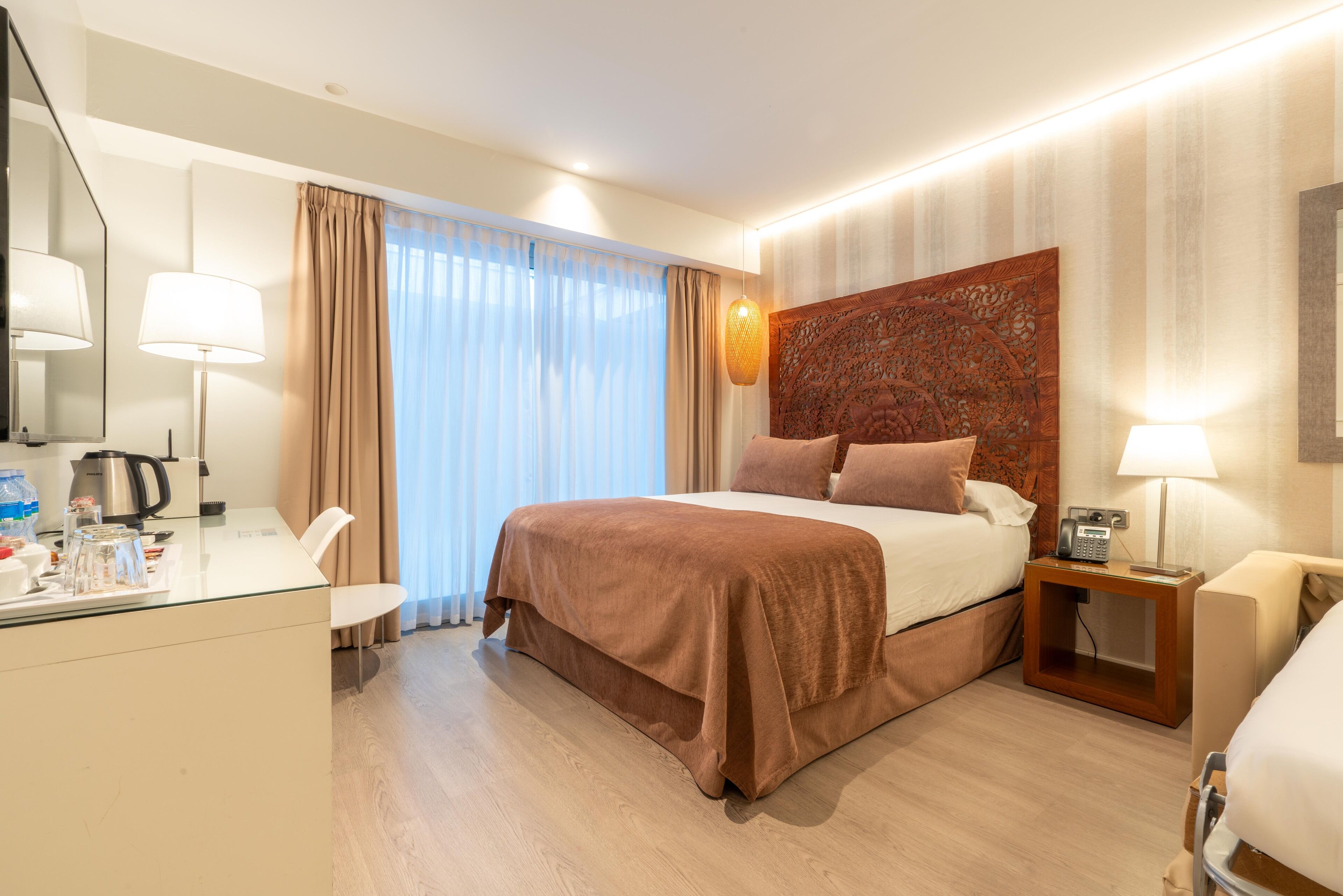 superior double room | in-room safe, desk, soundproofing, iron/ironing board