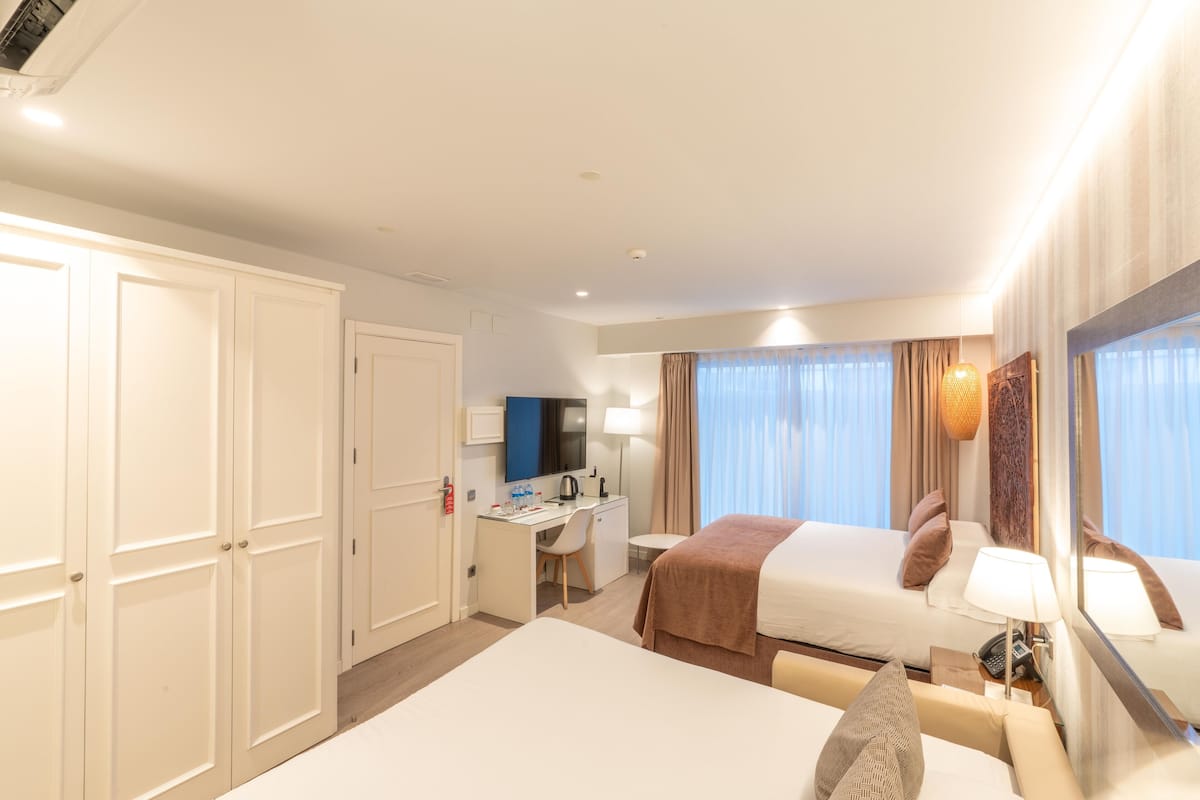 superior double room | in-room safe, desk, soundproofing, iron/ironing board