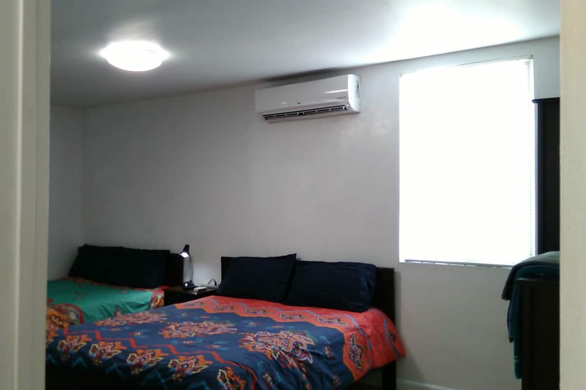 Family Quadruple Room, 2 Queen Beds, Private Bathroom | 1 bedroom, Egyptian cotton sheets, premium bedding, down comforters