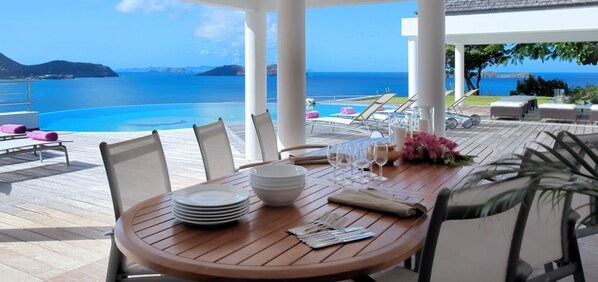 Balcony - Villa Coco (St. Barthelemy)