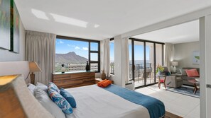 Suíte premium, 1 cama King e sofá-cama, vista para o oceano | 1 quarto, individualmente decorados, individualmente mobiliados