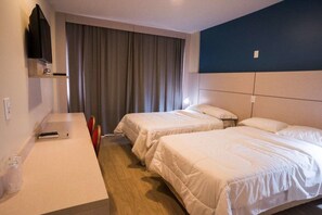 Minibar, blackout drapes, soundproofing, free WiFi