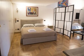 Apartment, 2 Bedrooms | 1 bedroom, desk, iron/ironing board, free WiFi