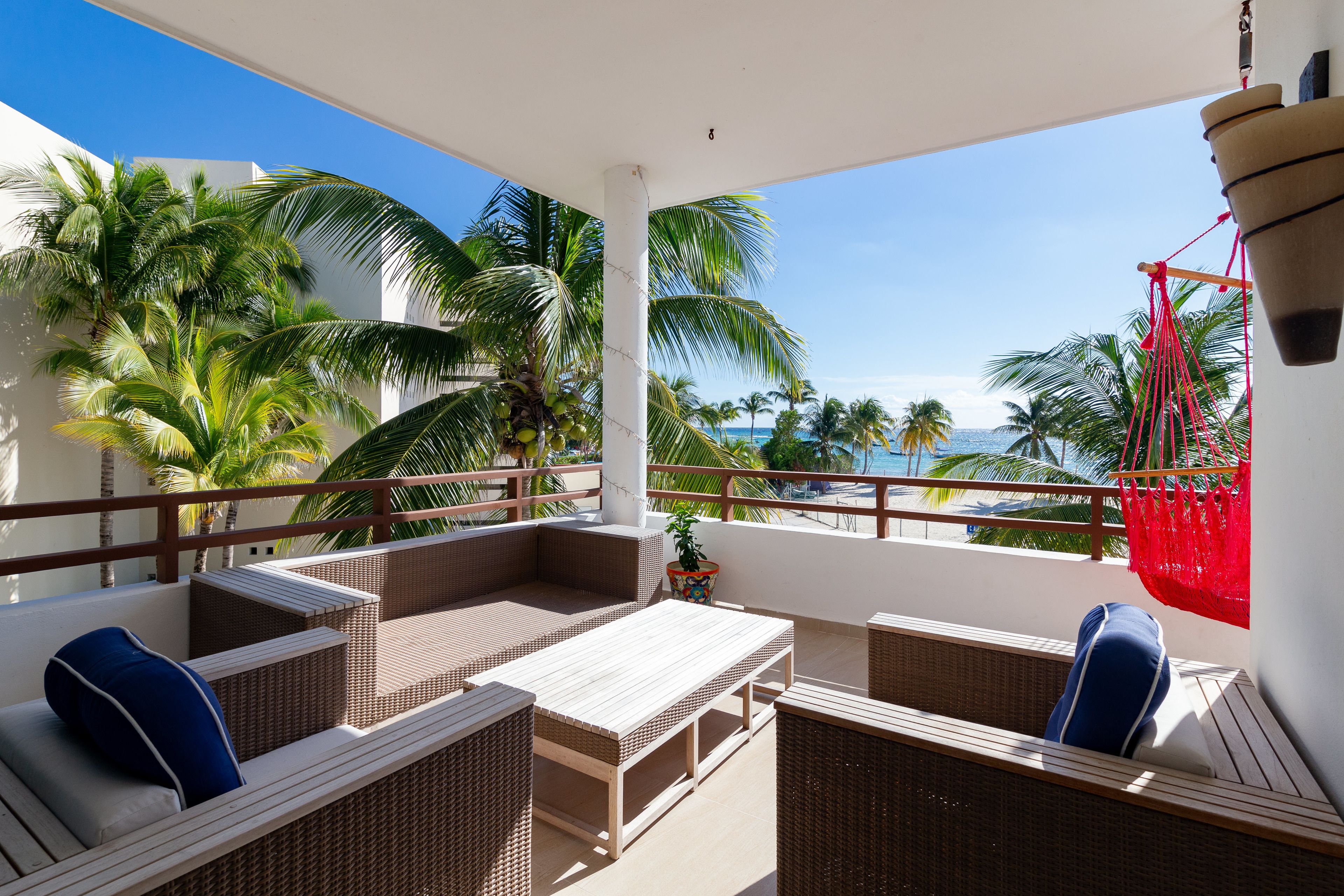 Condo Confort, 2 habitaciones, Terraza, frente al mar | Balcón