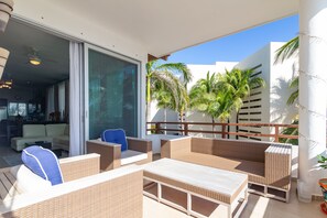 Terrace/patio - Casa del Mar 205 by CocoBR (Playa del Carmen)