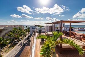 Sun deck - Casa del Mar 205 by CocoBR (Playa del Carmen)
